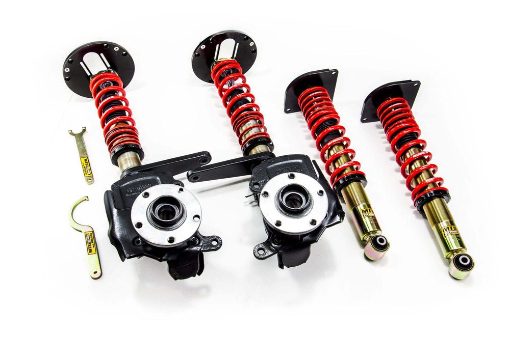 MTSGWAU67 Street Coilover Kit w/ Camber Adjust Top Mounts (Gold) for Audi A6 C4 Avant (4A) - MTS Technik UK - mtsgwau67-audi-a6-c4-avant-4a