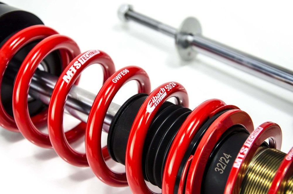 MTSGWAU71 Street Coilover Kit w/ Camber Adjust Top Mounts (Gold) for Audi 80 B4 Avant (8C) - MTS Technik UK - mtsgwau71-audi-80-b4-avant-8c