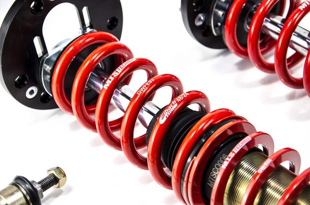 MTSGWBM100 Street Coilover Kit w/ Camber Adjust Top Mounts (Gold) for BMW 3 Compact (E46) - MTS Technik UK - mtsgwbm100-bmw-3-compact-e46