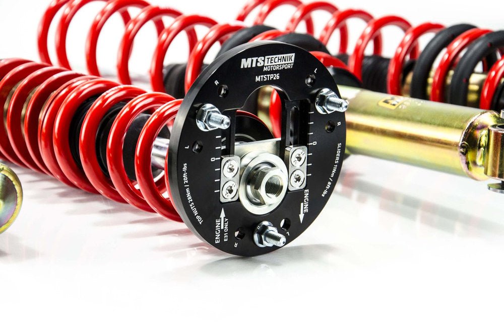MTSGWBM101-S Stance Coilover Kit w/ Camber Adjust Top Mounts (Gold) for BMW 5 (E39) - MTS Technik UK - mtsgwbm101-s-bmw-5-e39