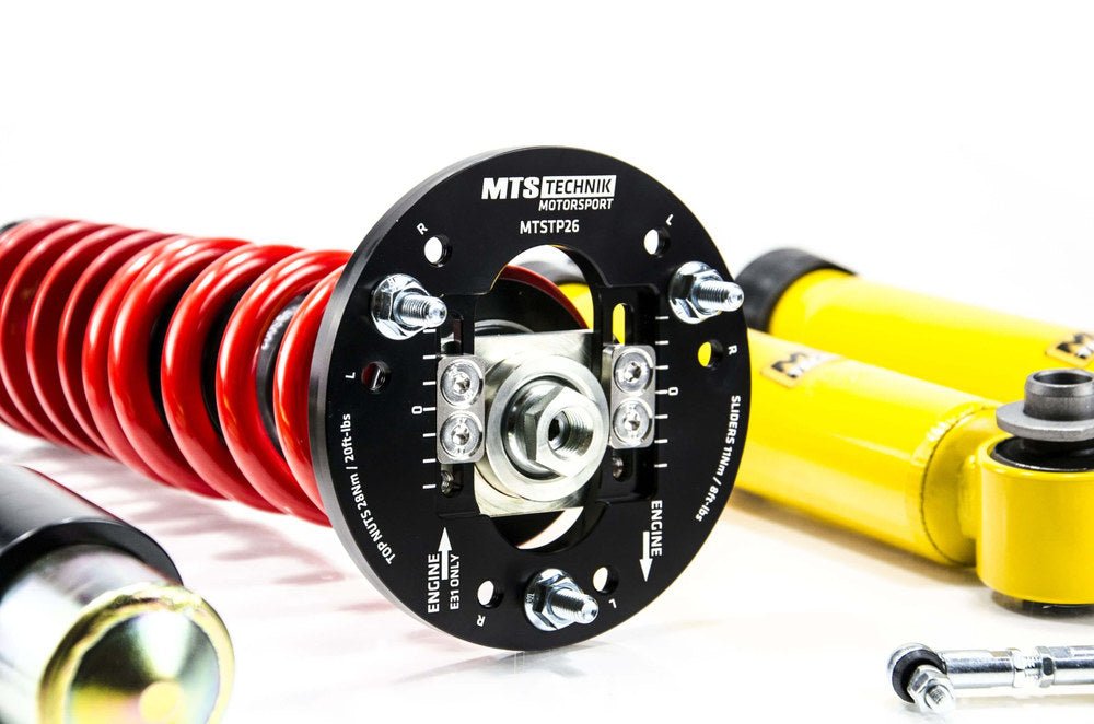 MTSGWBM111-S Stance Coilover Kit w/ Camber Adjust Top Mounts (Gold) for BMW 5 Touring (E61) - MTS Technik UK - mtsgwbm111-s-bmw-5-touring-e61