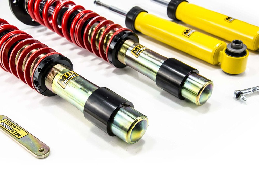 MTSGWBM111 Street Coilover Kit w/ Camber Adjust Top Mounts (Gold) for BMW 5 Touring (E61) - MTS Technik UK - mtsgwbm111-bmw-5-touring-e61