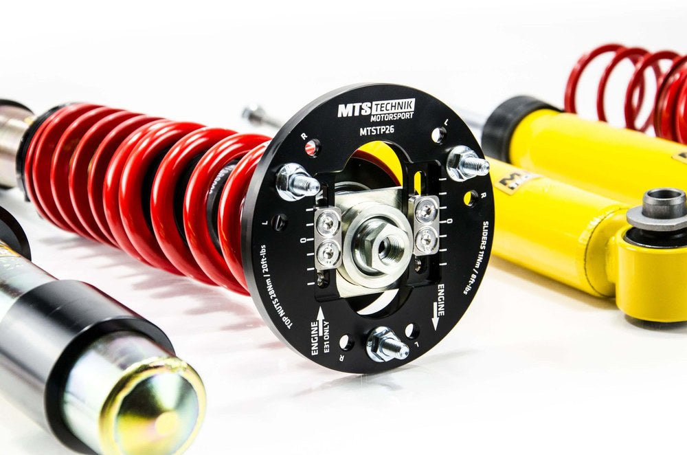 MTSGWBM112-S Stance Coilover Kit w/ Camber Adjust Top Mounts (Gold) for BMW 5 Touring (E61) - MTS Technik UK - mtsgwbm112-s-bmw-5-touring-e61