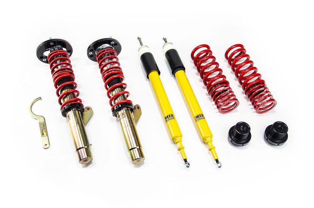 MTSGWBM115-S Stance Coilover Kit w/ Camber Adjust Top Mounts (Gold) for BMW 3 Touring (E91) - MTS Technik UK - mtsgwbm115-s-bmw-3-touring-e91
