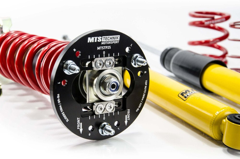 MTSGWBM116 Street Coilover Kit w/ Camber Adjust Top Mounts (Gold) for BMW 3 Coupe (E36) - MTS Technik UK - mtsgwbm116-bmw-3-coupe-e36