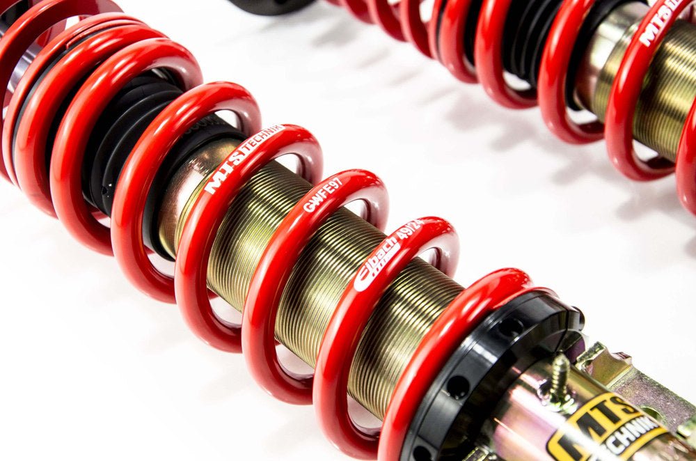 MTSGWBM117 Street Coilover Kit w/ Camber Adjust Top Mounts (Gold) for BMW 3 Compact (E36) - MTS Technik UK - mtsgwbm117-bmw-3-compact-e36