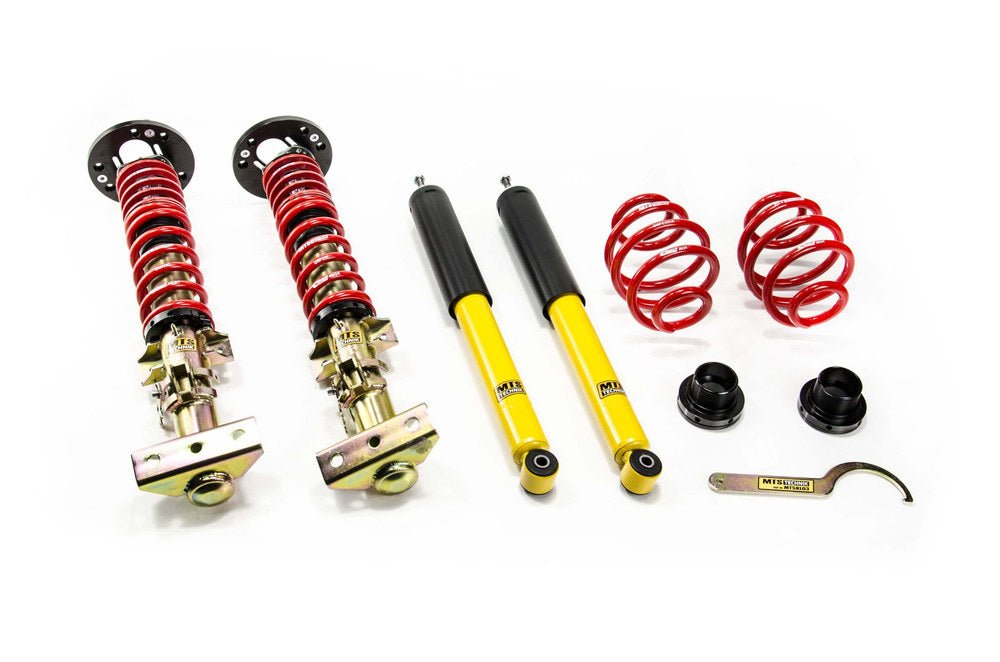 MTSGWBM117 Street Coilover Kit w/ Camber Adjust Top Mounts (Gold) for BMW Z3 Coupe (E36) - MTS Technik UK - mtsgwbm117-bmw-z3-coupe-e36