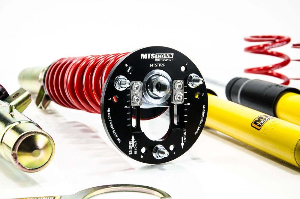 MTSGWBM118-S Stance Coilover Kit w/ Camber Adjust Top Mounts (Gold) for BMW 3 Compact (E46) - MTS Technik UK - mtsgwbm118-s-bmw-3-compact-e46