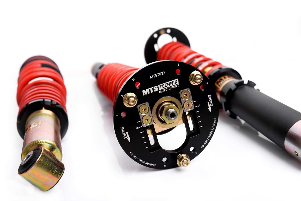 MTSGWBM16 Street Coilover Kit w/ Camber Adjust Top Mounts (Gold) for BMW 3 (E21) - MTS Technik UK - mtsgwbm16-bmw-3-e21