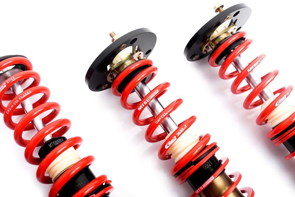 MTSGWBM50 Street Coilover Kit w/ Camber Adjust Top Mounts (Gold) for BMW 2500-3.3 (E3) - MTS Technik UK - mtsgwbm50-bmw-2500-33-e3
