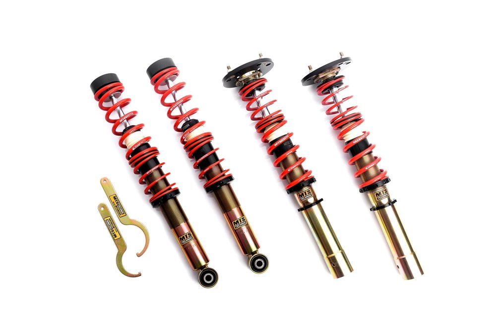 MTSGWBM56 Street Coilover Kit w/ Camber Adjust Top Mounts (Gold) for BMW 5 (E12) - MTS Technik UK - mtsgwbm56-bmw-5-e12
