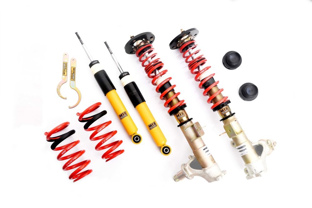 MTSGWBM90 Street Coilover Kit w/ Camber Adjust Top Mounts (Gold) for BMW 8 (E31) - MTS Technik UK - mtsgwbm90-bmw-8-e31