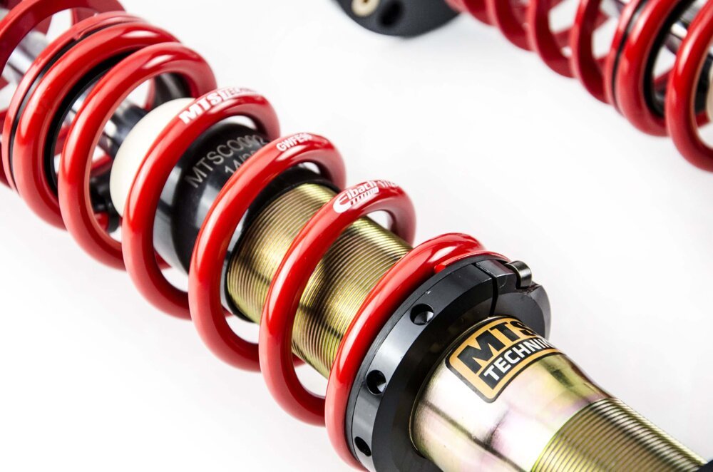 MTSGWBM94 Street Coilover Kit w/ Camber Adjust Top Mounts (Gold) for BMW 1502-2002 (E10) - MTS Technik UK - mtsgwbm94-bmw-1502-2002-e10