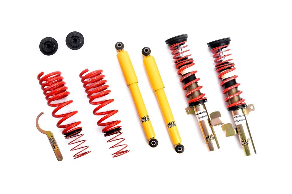 MTSGWFO16 Street Coilover Kit (Gold) for Ford FOCUS Mk2 Turnier (DA) - MTS Technik UK - mtsgwfo16-ford-focus-mk2-turnier-da