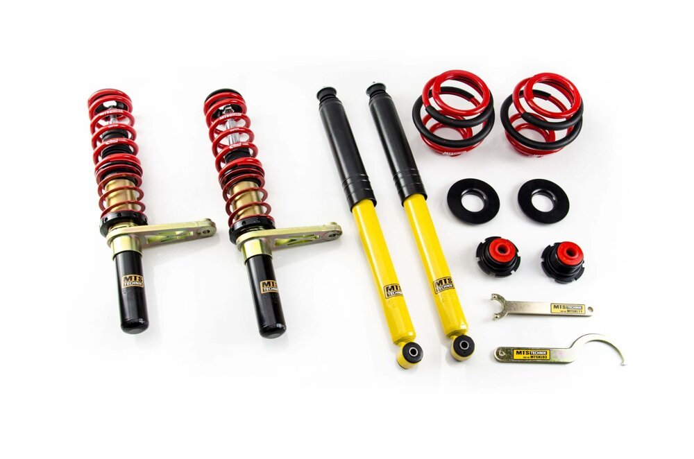 MTSGWOP32 Street Coilover Kit (Gold) for Opel ASTRA F Hatchback (T92) - MTS Technik UK - mtsgwop32-opel-astra-f-hatchback-t92