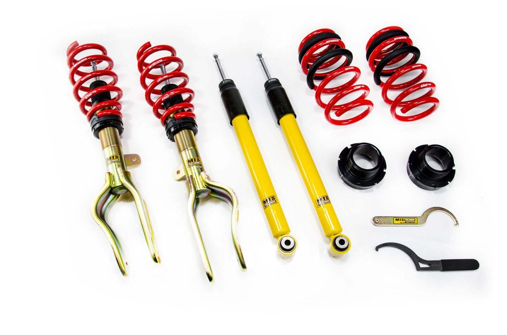 MTSGWTE01 Street Coilover Kit (Gold) for Tesla MODEL 3 (5YJ3) - MTS Technik UK - mtsgwte01-tesla-model-3-5yj3