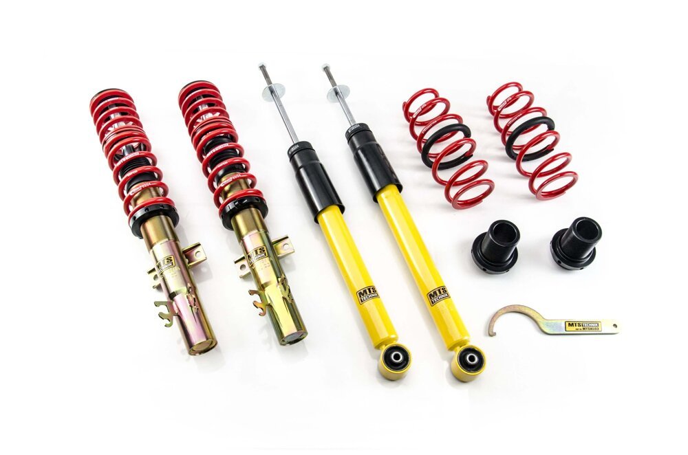 MTSGWVW64 Street Coilover Kit (Gold) for Volkswagen UP! (12/BL) - MTS Technik UK - mtsgwvw64-volkswagen-up-12bl