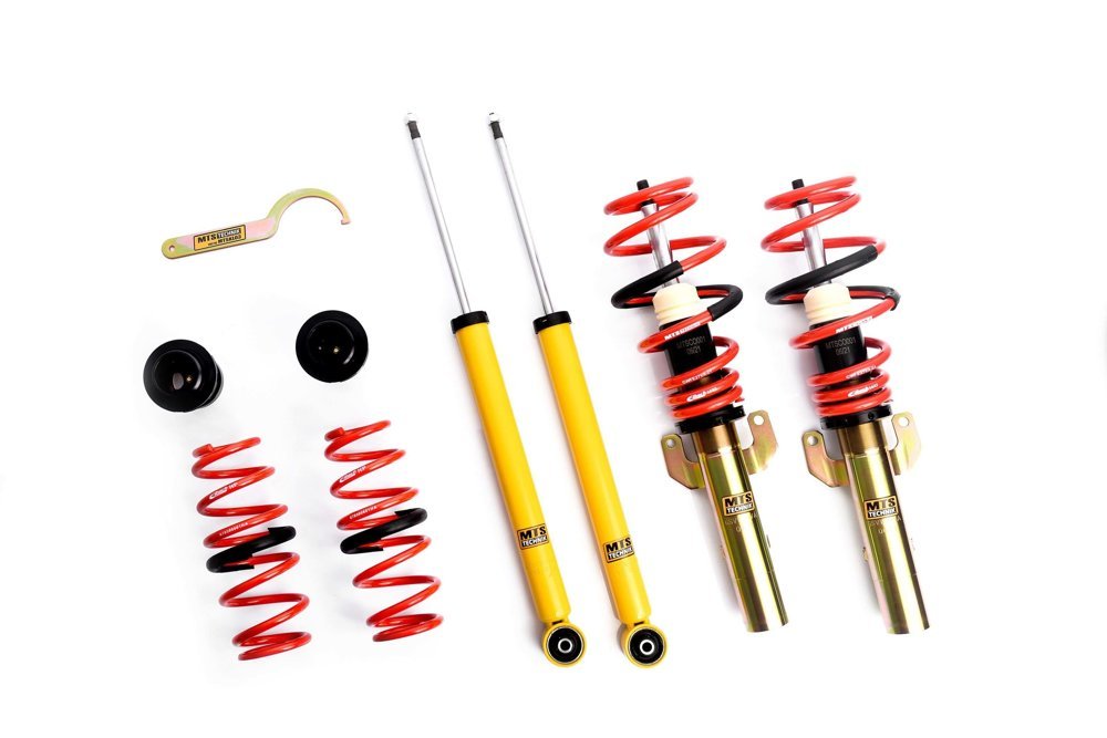 MTSGWVW71 Street Coilover Kit (Gold) for Skoda ROOMSTER (5J) - MTS Technik UK - mtsgwvw71-skoda-roomster-5j
