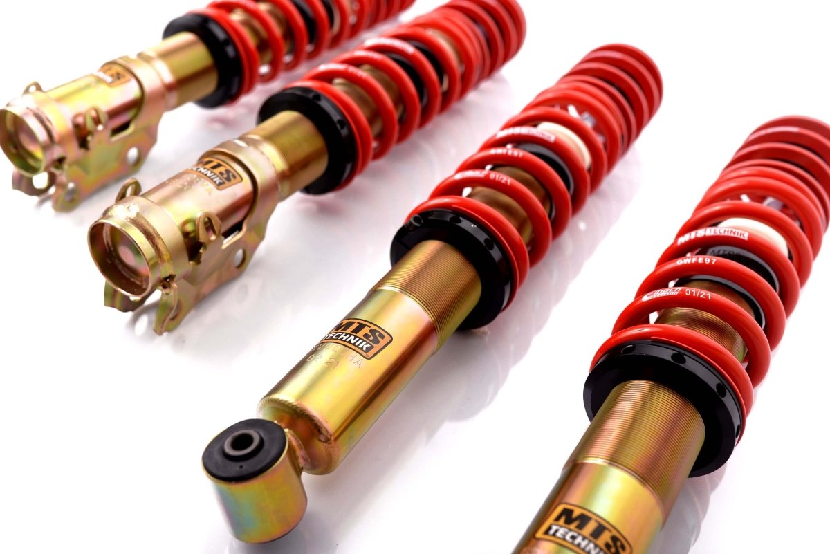 Stance Coilover Kit (Gold) for Seat CORDOBA Vario (6K) - MTS Technik UK - mtsgwvw27-s-seat-cordoba-vario-6k