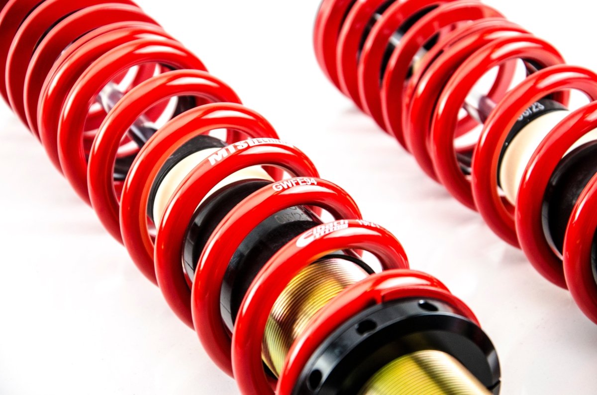 Stance Coilover Kit w/ Camber Adjust Top Mounts (Gold) - Weld - In for Audi 80 B2 Saloon (81/85) - MTS Technik UK - mtsgwvw112-s-audi-80-b2-saloon-8185