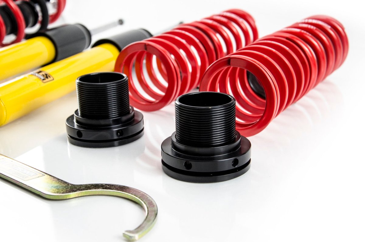 Stance Coilover Kit w/ Camber Adjust Top Mounts (Inox) for Audi TT (8J) - MTS Technik UK - xmtsgwvw92-s-audi-tt-8j
