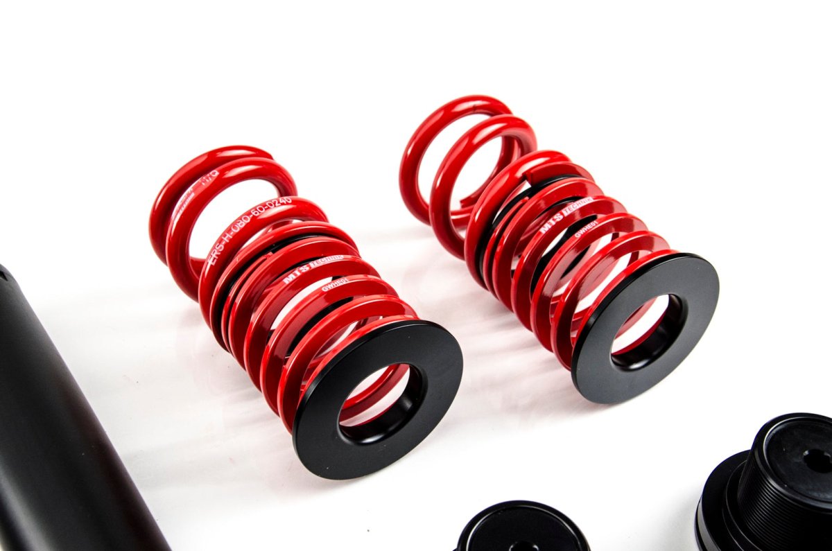 Stance Coilover Kit w/ Camber Adjust Top Mounts (Inox) for BMW 3 Compact (E36) - MTS Technik UK - xmtsgwbm99-s-bmw-3-compact-e36