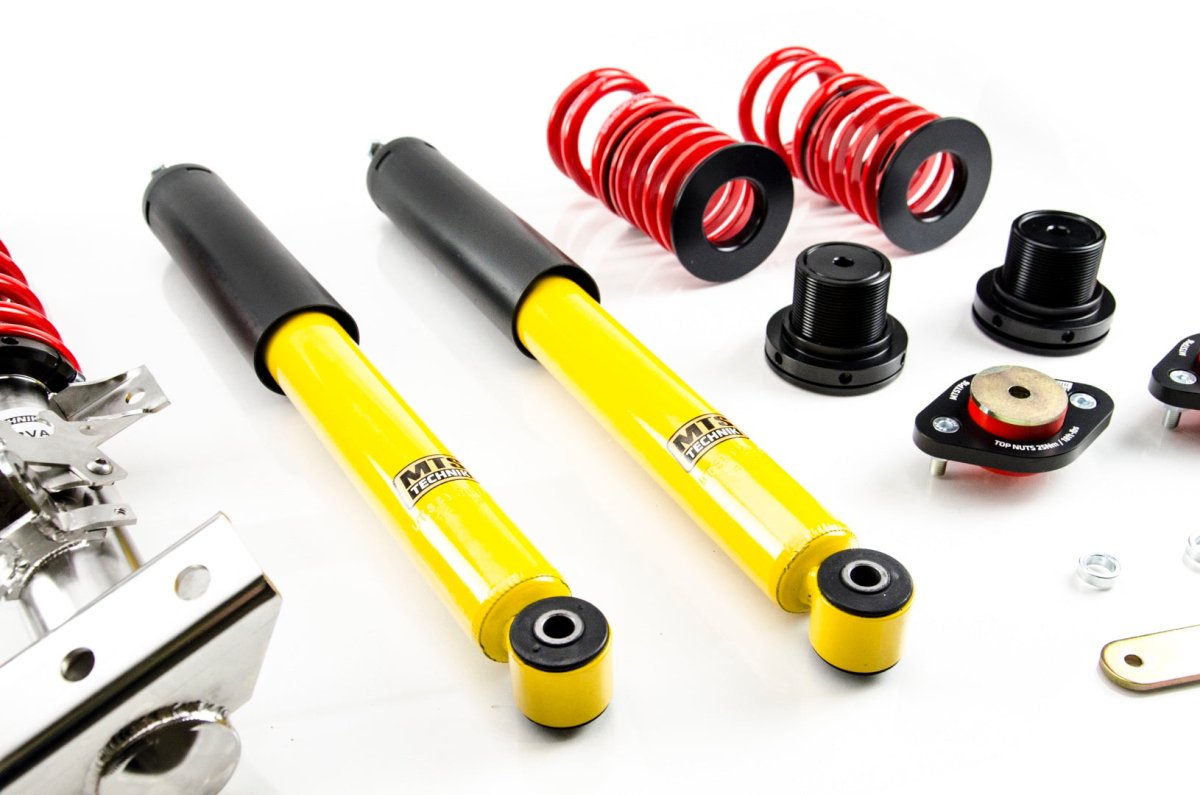 Stance Coilover Kit w/ Camber Adjust Top Mounts (Inox) for BMW 3 Compact (E36) - MTS Technik UK - xmtsgwbm99-s-bmw-3-compact-e36