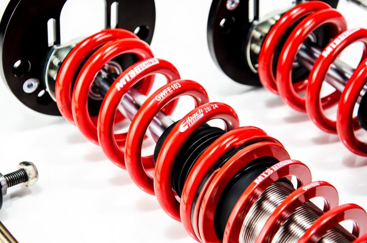 Stance Coilover Kit w/ Camber Adjust Top Mounts (Inox) for BMW 3 Compact (E46) - MTS Technik UK - xmtsgwbm118-s-bmw-3-compact-e46