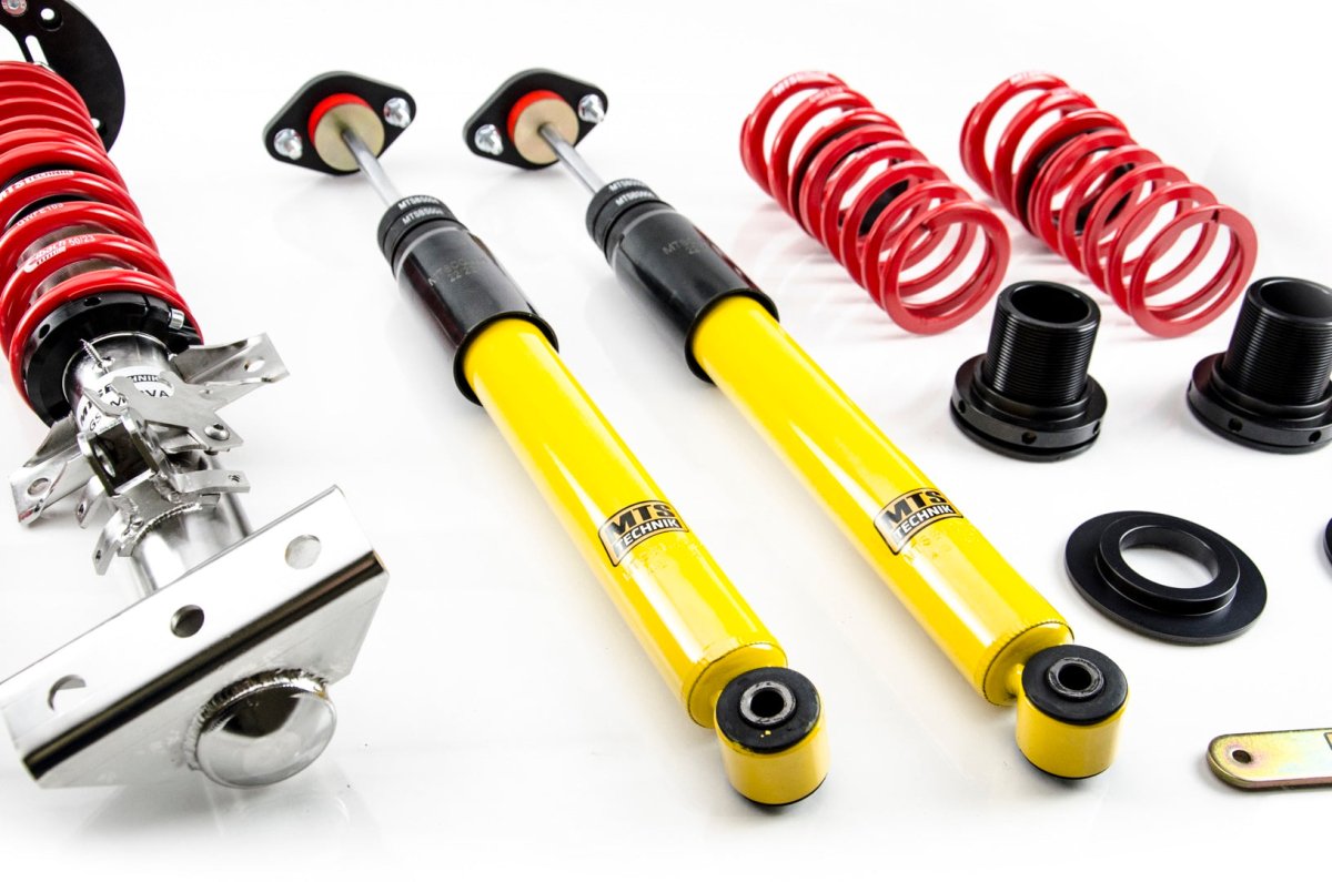 Stance Coilover Kit w/ Camber Adjust Top Mounts (Inox) for BMW 3 (E36) - MTS Technik UK - xmtsgwbm98-s-bmw-3-e36