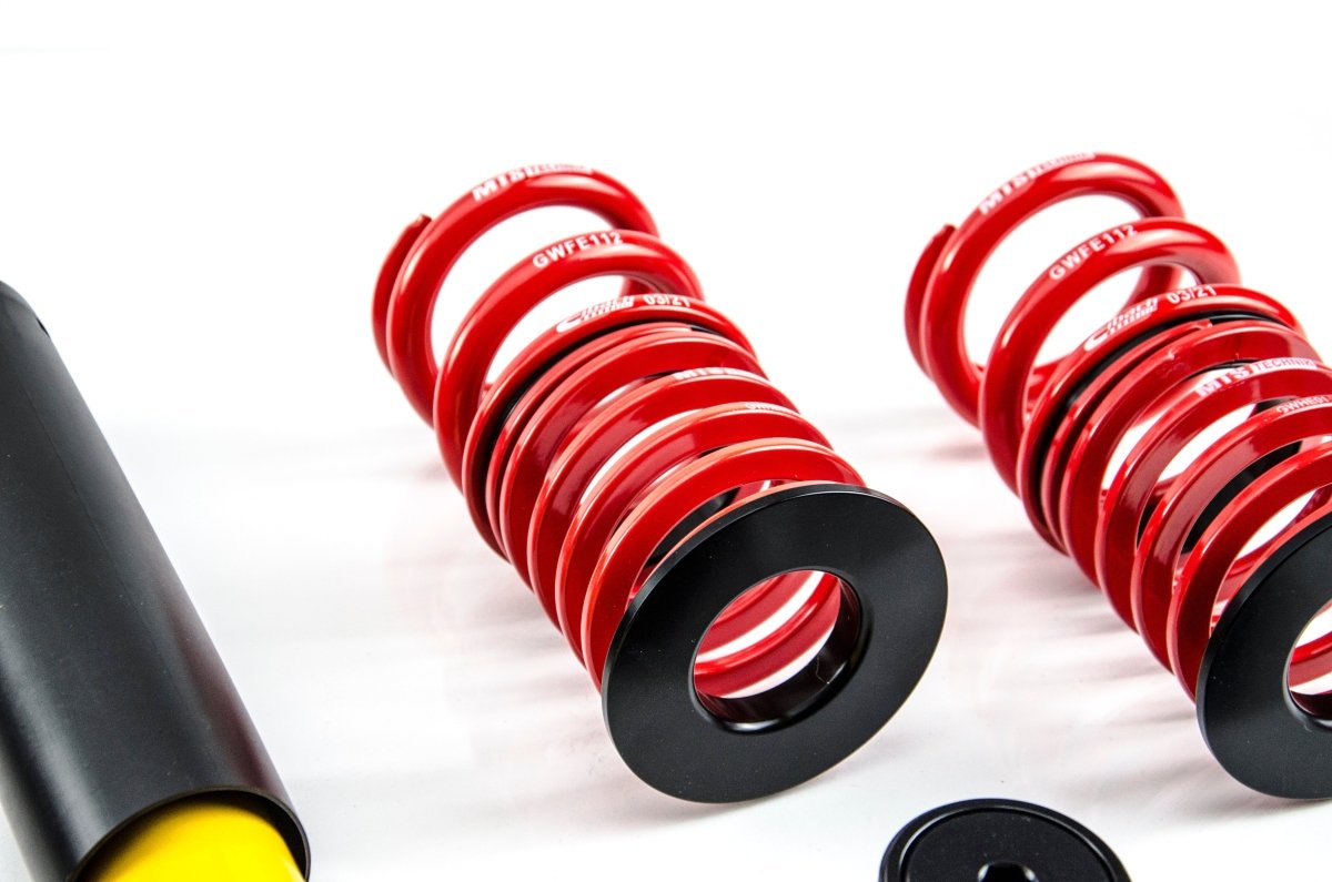 Stance Coilover Kit w/ Camber Adjust Top Mounts (Inox) - Weld - In for BMW 3 (E30) - MTS Technik UK - xmtsgwbm15-s-bmw-3-e30