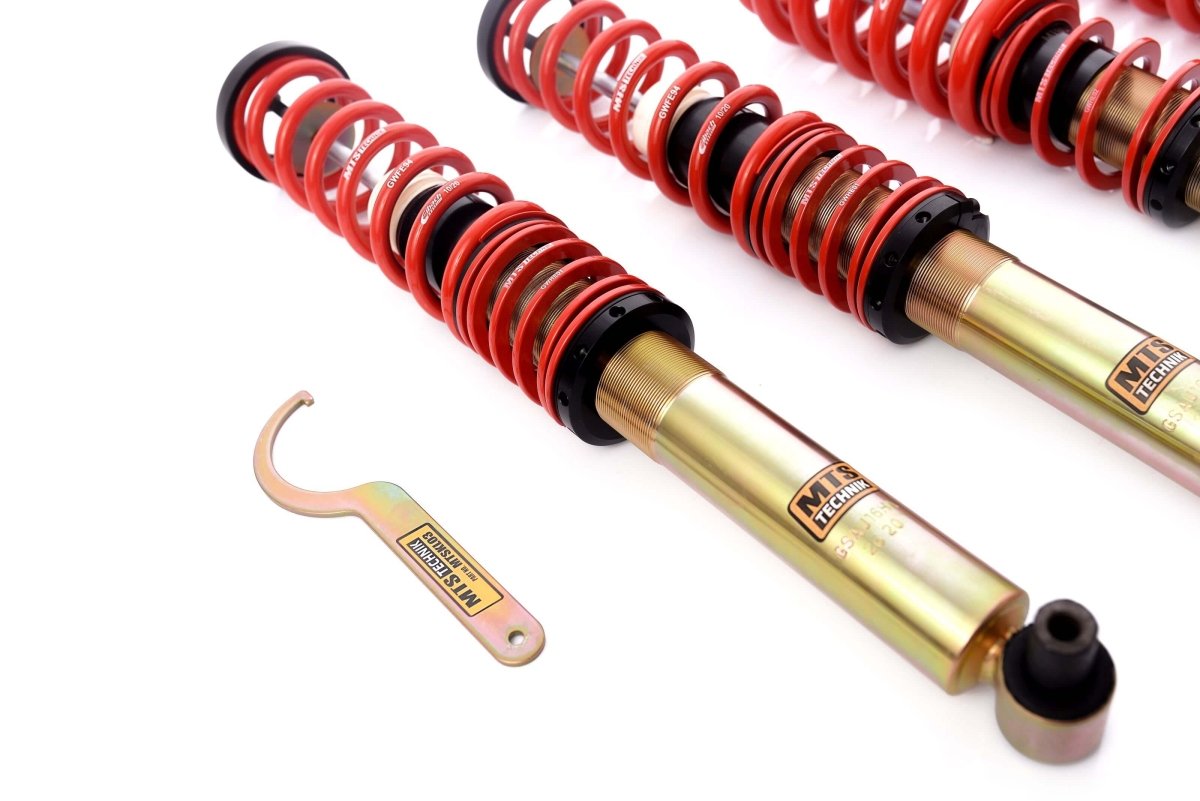 Street Coilover Kit (Gold) for Audi A4 B5 Avant (8D) - MTS Technik UK - mtsgwau53-audi-a4-b5-avant-8d