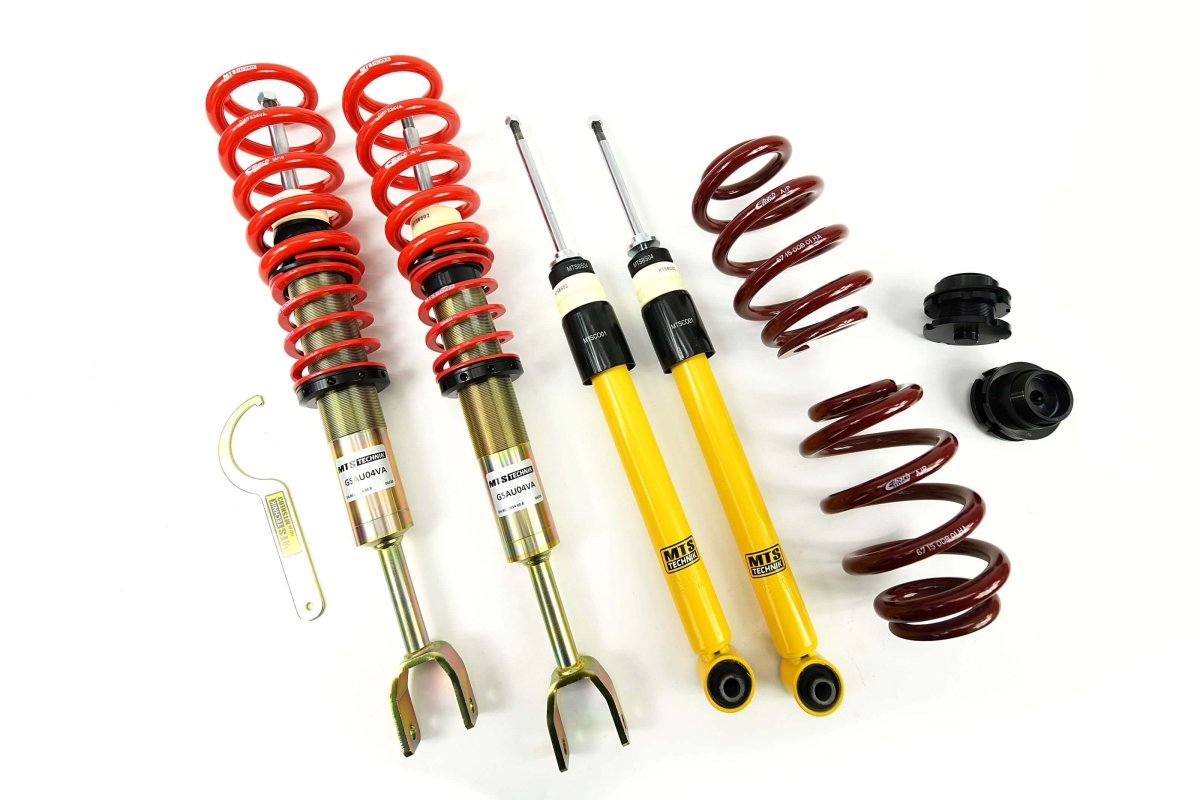 Street Coilover Kit (Gold) for Audi A6 C6 Avant (4F) - MTS Technik UK - mtsgwau51-audi-a6-c6-avant-4f