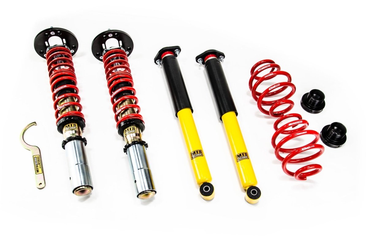 Street Coilover Kit (Gold) for BMW 3 Convertible (E30) - MTS Technik UK - mtsgwbm10-bmw-3-convertible-e30