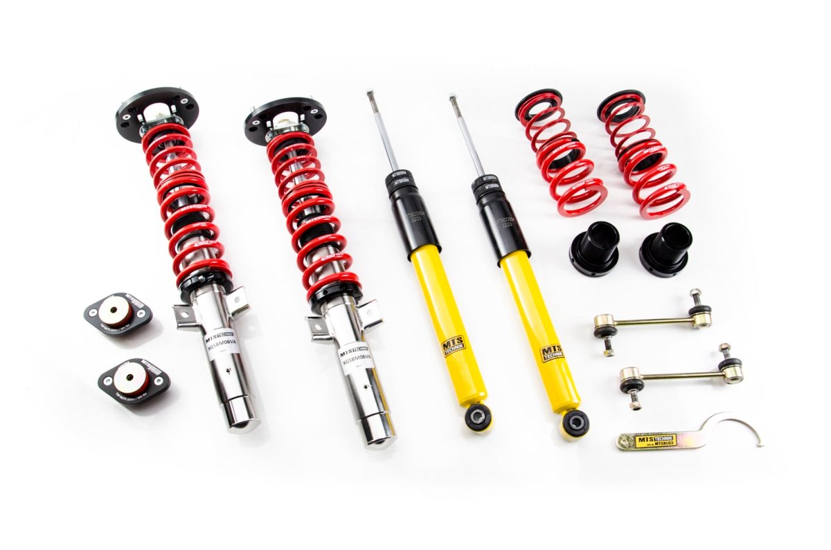 Street Coilover Kit (Gold) for BMW 3 (E30) - MTS Technik UK - mtsgwbm10-bmw-3-e30