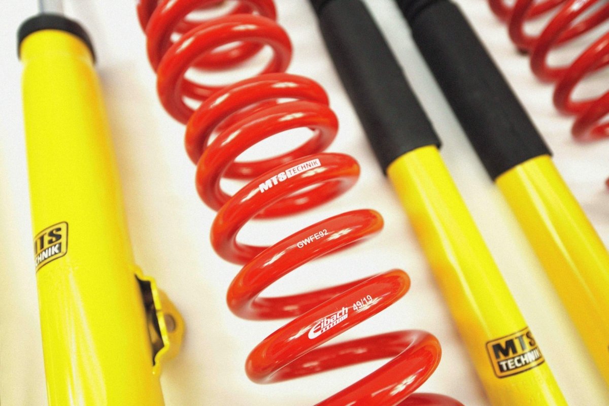 Street Coilover Kit (Gold) for Mercedes - Benz 124 Saloon (W124) - MTS Technik UK - mtsgwmb01-mercedes-benz-124-saloon-w124