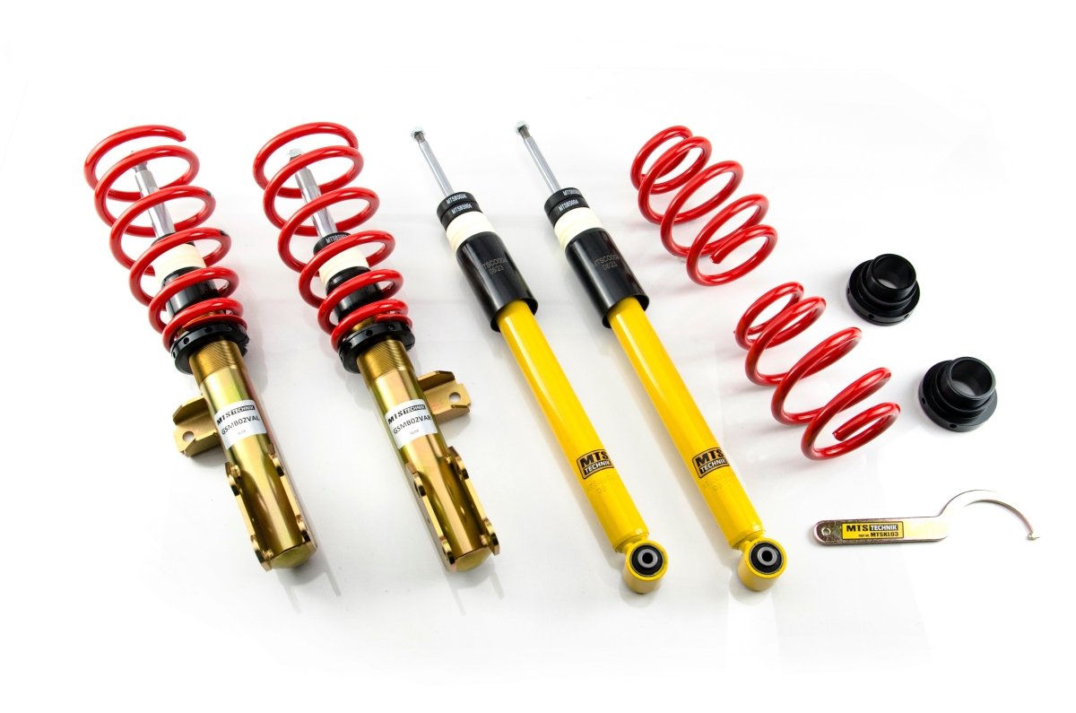 Street Coilover Kit (Gold) for Mercedes - Benz CLA Coupe (C117) - MTS Technik UK - mtsgwmb03-mercedes-benz-cla-coupe-c117