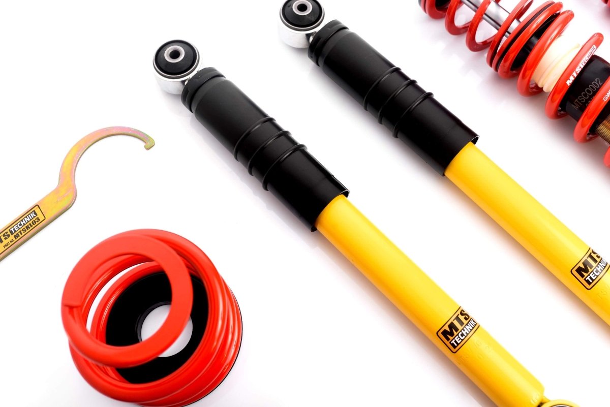 Street Coilover Kit (Gold) for Seat LEON (1M) - MTS Technik UK - mtsgwvw11-seat-leon-1m