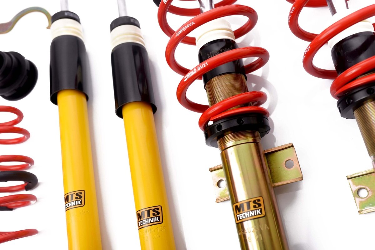Street Coilover Kit (Gold) for Volkswagen POLO Mk6 (AW/BZ/AE) - MTS Technik UK - mtsgwau54-volkswagen-polo-mk6-awbzae