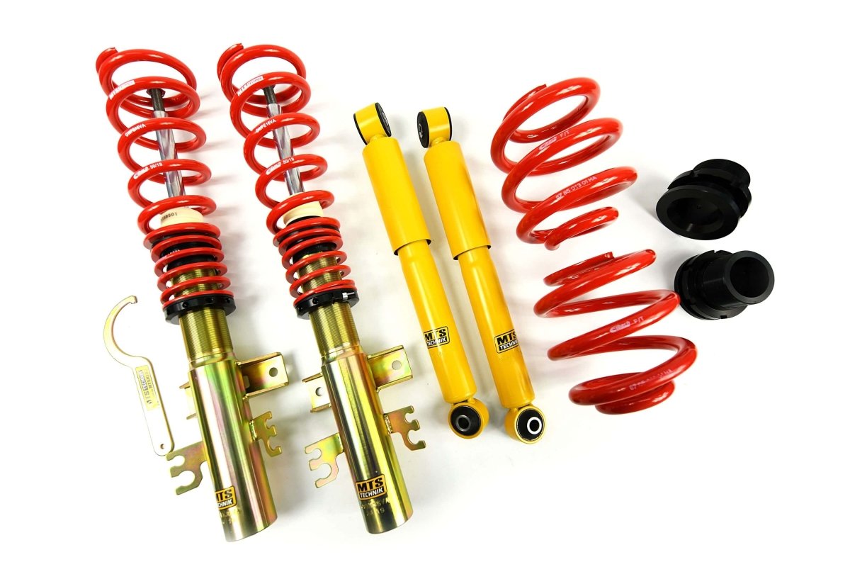 Street Coilover Kit (Gold) for Volkswagen TRANSPORTER T6 Vn (SG/SH) - MTS Technik UK - mtsgwvw35-volkswagen-transporter-t6-vn-sgsh