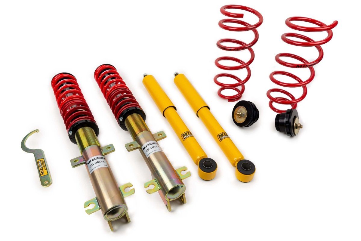 Street Coilover Kit (Gold) for Volvo C70 Mk1 Convertible (873) - MTS Technik UK - mtsgwvo02-volvo-c70-mk1-convertible-873