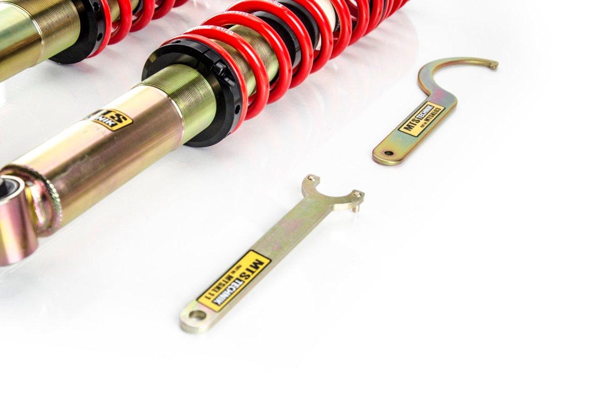 Street Coilover Kit (Gold) - Weld - In for Audi 90 B2 (81/85) - MTS Technik UK - mtsgwvw80-audi-90-b2-8185