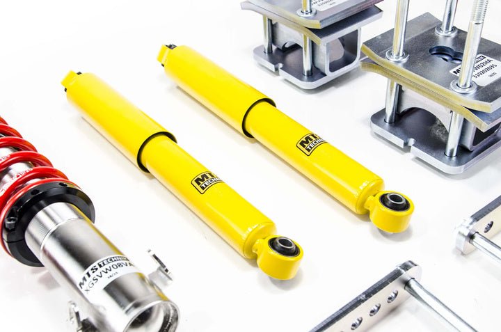 Street Coilover Kit (Inox) for Volkswagen CADDY Mk2 Box Body/MPV (9K9A) - MTS Technik UK - xmtsgwvw58-volkswagen-caddy-mk2-box-bodympv-9k9a