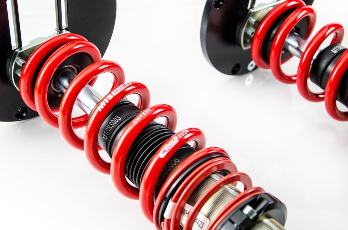 Street Coilover Kit w/ Camber Adjust Top Mounts (Gold) for Audi 100 C3 Avant (44) - MTS Technik UK - mtsgwau65-audi-100-c3-avant-44