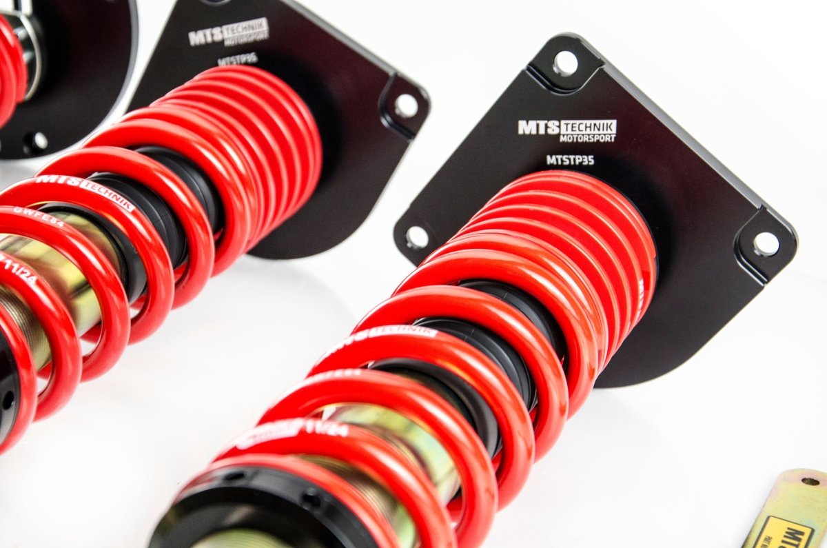 Street Coilover Kit w/ Camber Adjust Top Mounts (Gold) for Audi 100 C4 Saloon (4A) - MTS Technik UK - mtsgwau65-audi-100-c4-saloon-4a
