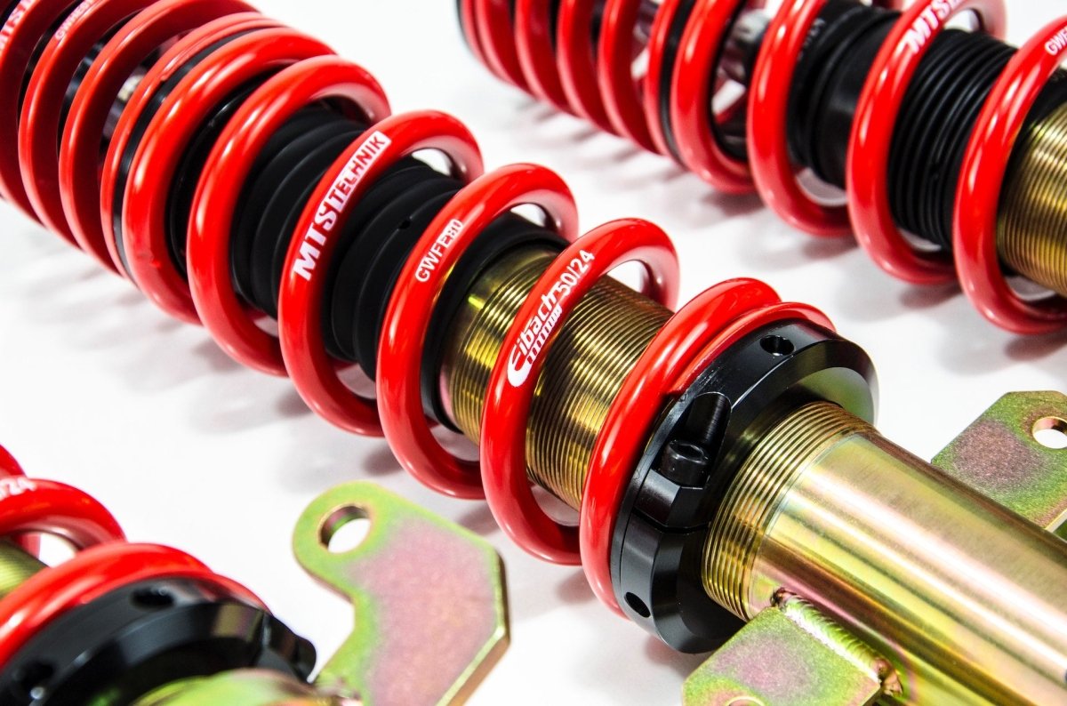 Street Coilover Kit w/ Camber Adjust Top Mounts (Gold) for Audi 80 B3 Saloon (89/8A) - MTS Technik UK - mtsgwau70-audi-80-b3-saloon-898a