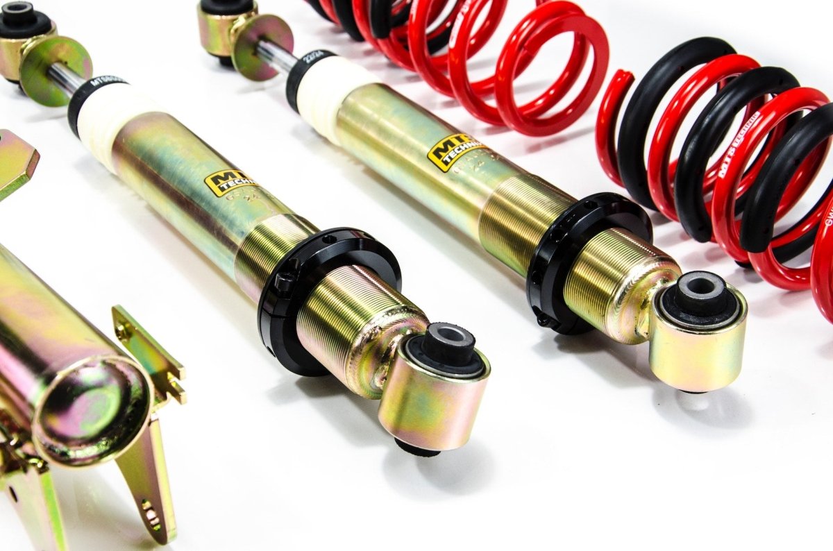 Street Coilover Kit w/ Camber Adjust Top Mounts (Gold) for Audi 80 B4 Avant (8C) - MTS Technik UK - mtsgwau72-audi-80-b4-avant-8c