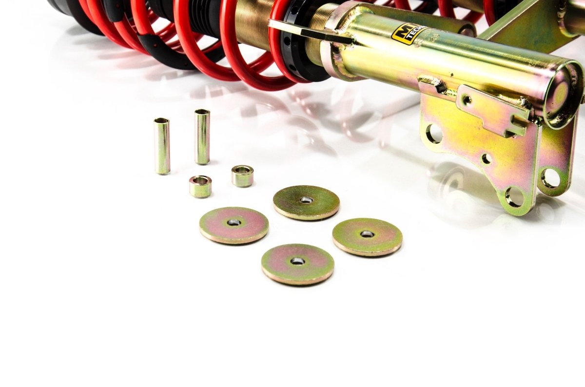 Street Coilover Kit w/ Camber Adjust Top Mounts (Gold) for Audi CABRIOLET B3 (8G) - MTS Technik UK - mtsgwau69-audi-cabriolet-b3-8g