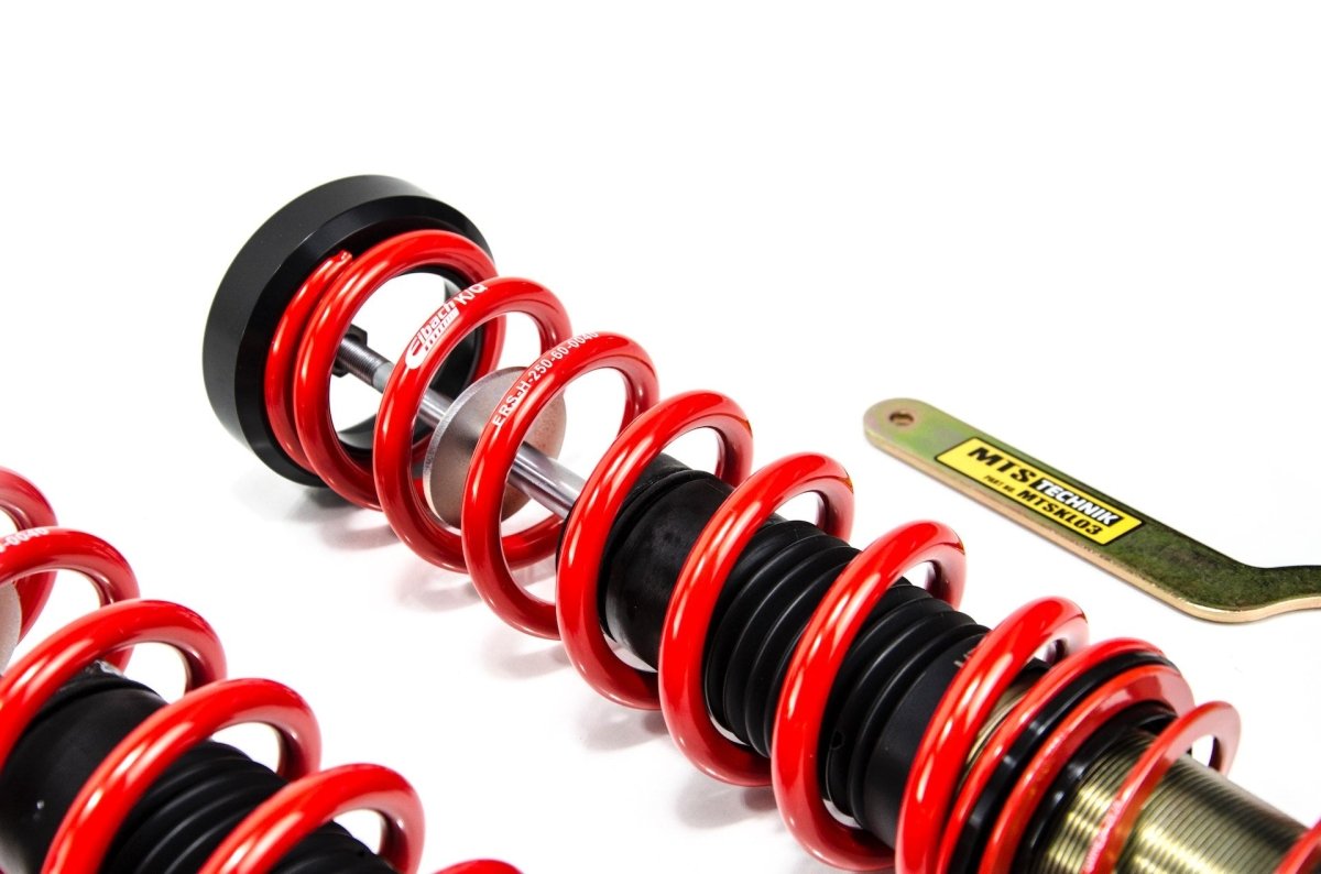Street Coilover Kit w/ Camber Adjust Top Mounts (Gold) for Audi CABRIOLET B3 (8G) - MTS Technik UK - mtsgwau69-audi-cabriolet-b3-8g