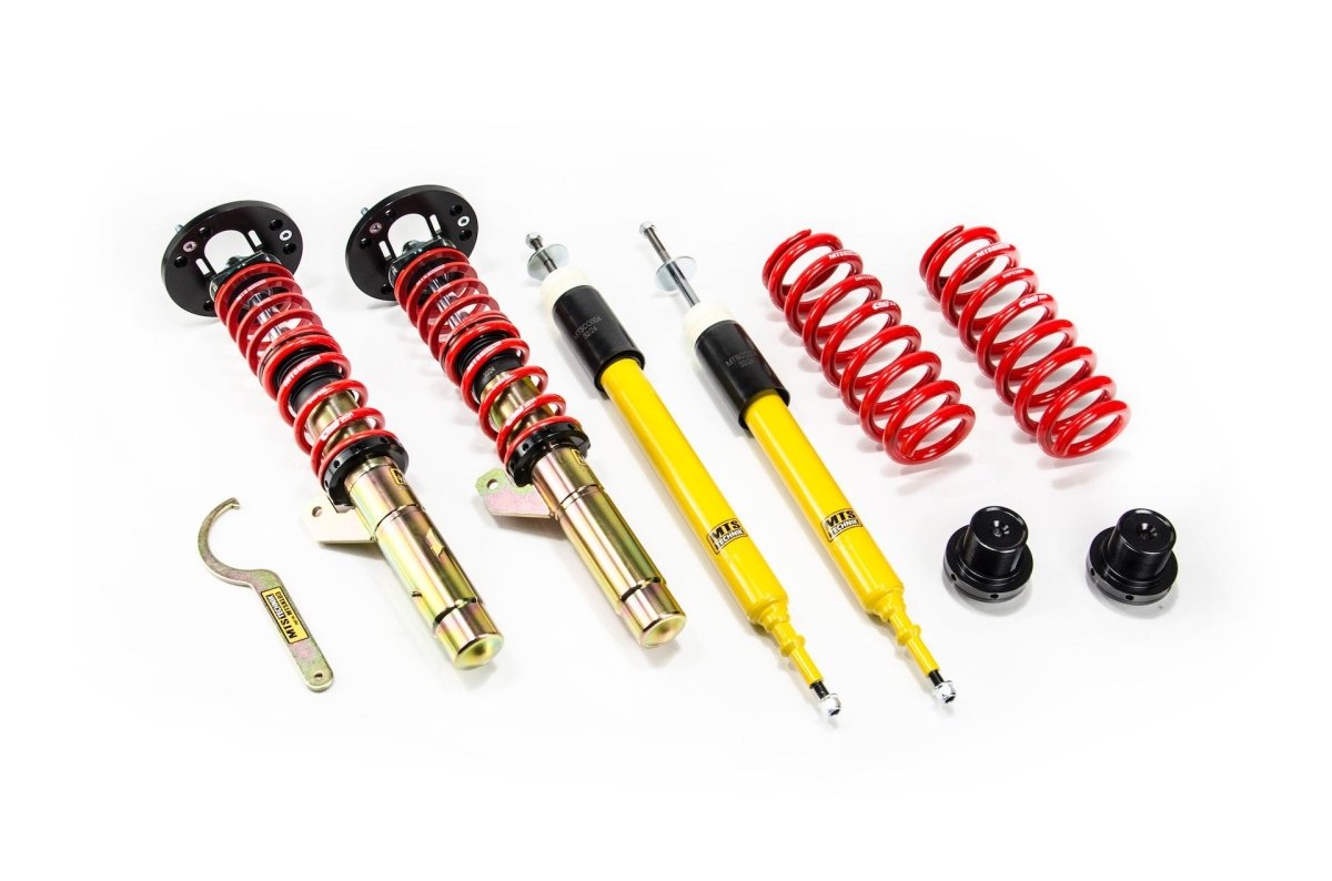 Street Coilover Kit w/ Camber Adjust Top Mounts (Gold) for BMW 1 Convertible (E88) - MTS Technik UK - mtsgwbm103-bmw-1-convertible-e88