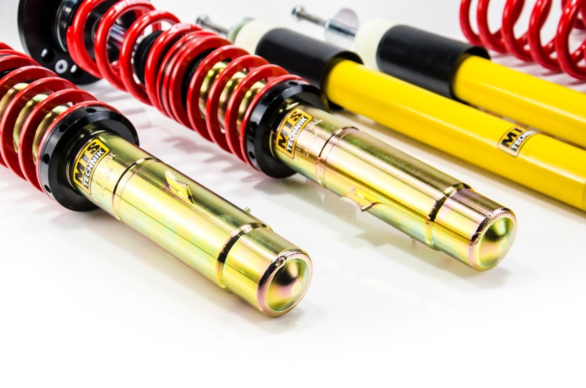 Street Coilover Kit w/ Camber Adjust Top Mounts (Gold) for BMW 1 (E81) - MTS Technik UK - mtsgwbm103-bmw-1-e81